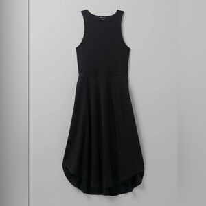 Prana Black Hemp Cozy Up Bayjour Dress XL